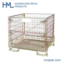 High Quality Zinc Plated Rigid Wine Industry Wire Mesh Container